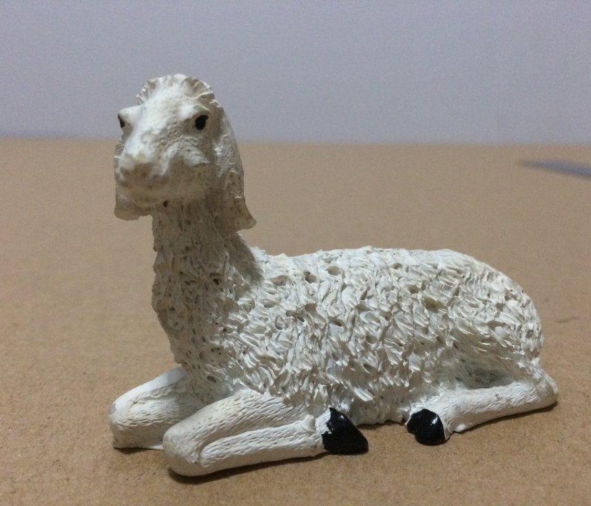 外贸欧式精品自由摆放led灯大圣诞马槽组手工木屋 圣家小圣婴摆件