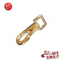 Pure copper quick pick water Le square bottom lobster hook buckle Dog buckle Hanging buckle Harness accessories Metal buckle American light