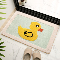 Household bathroom absorbent floor mat Toilet door mat Bathroom non-slip mat Toilet entrance carpet doormat