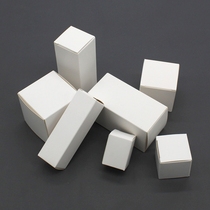 Small white box handmade toy spare parts storage square storage box rectangular sorting box Diy collection box