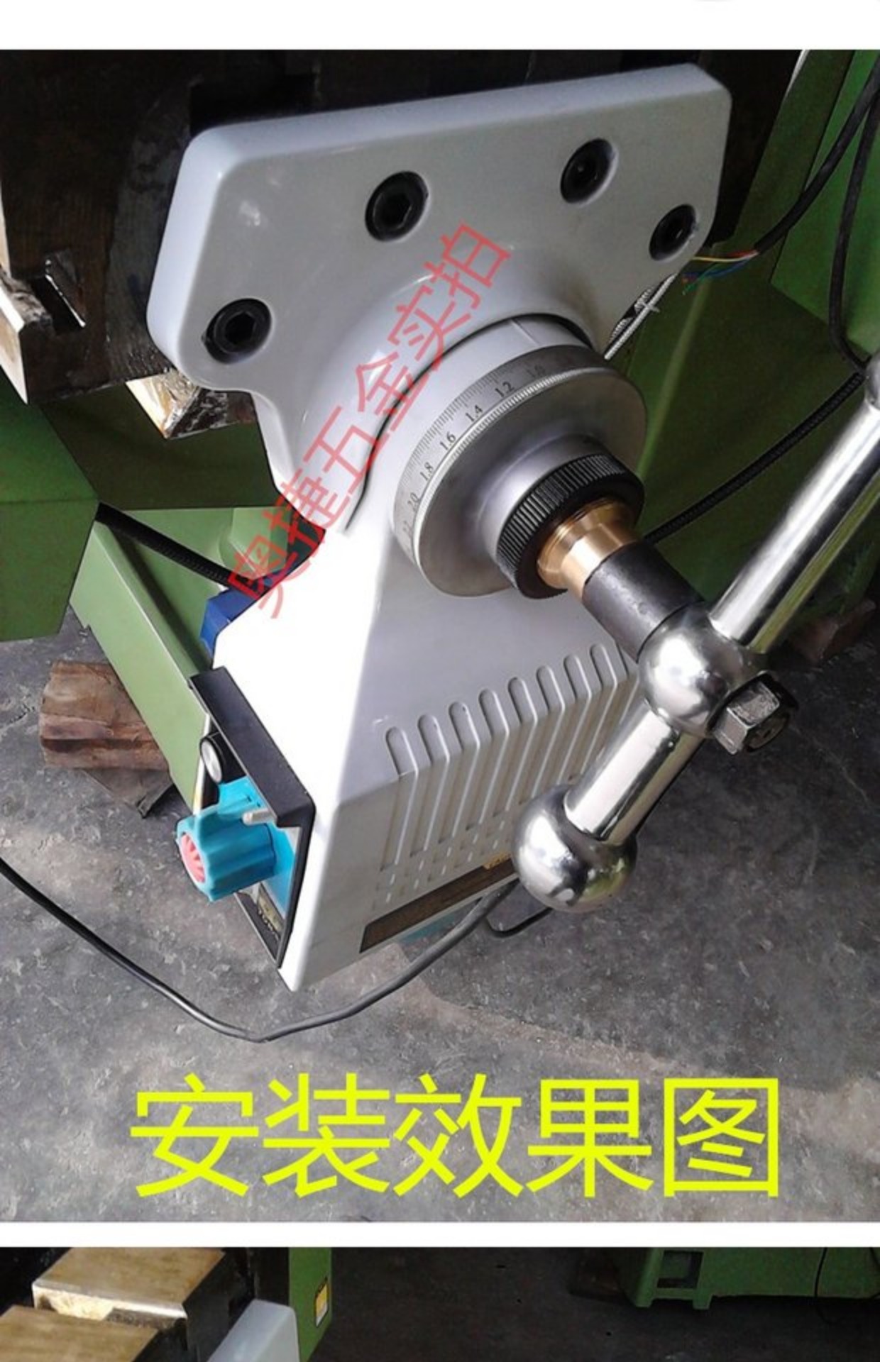 ton-e apf-500x轴铣床走刀器炮塔铣床配件电子自动进刀器进给器