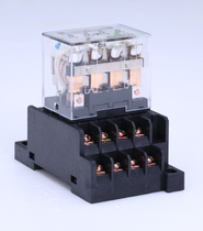 High-power relay HH64P 24VDC 220VAC with socket