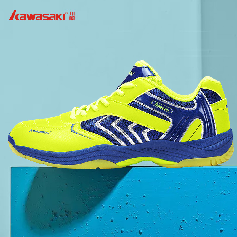 Kawasaki Kawasaki badminton shoes men and women wear-resistant tennis volleyball table tennis training shoes professional badminton shoes