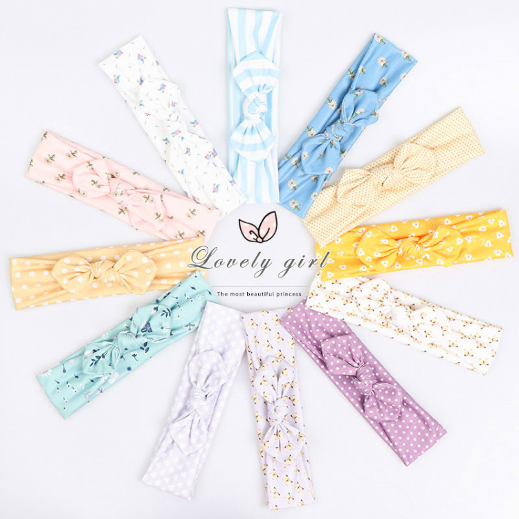 婴儿发带护卤门韩国女宝宝发带0-2岁公主发饰