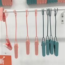Ikea Slitpo Cloth Set 8-piece Plastic Household Indoor Outdoor Clothespin Storage Clip