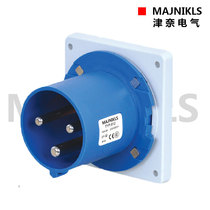 MAJNIKLS Zinnai Electric TYP:812 16A-6H single-phase three-hole IP44 waterproof add-on plug