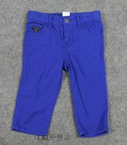Foreign trade tail single GUE KIDS child clothing pure cotton casual long pants