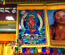Buddhist crafts Tibetan pendants Manjusri Bodhisattva Thangka Waterproof