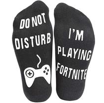 IAM playing fortnite socks Women Socks Cute Funny Fashion Print