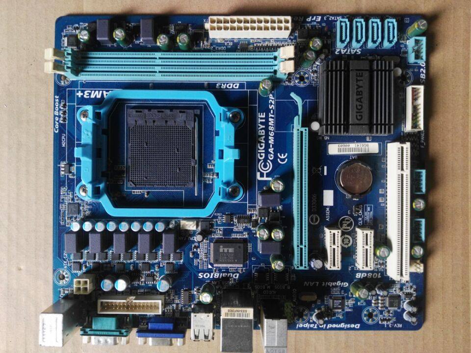 技嘉ga-m68mt-s2p/s2/d3 主板 am3/am3  ddr3三核四核 集显 780t_双氙