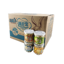 Menni fruit small steamed bread childrens molars snack whole box puffed biscuits pumpkin egg yolk honey milk flavor