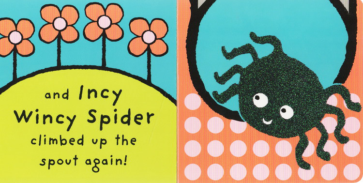 英文原版进口 incy wincy spider: amazing baby 小小蜘蛛 幼儿启蒙 0