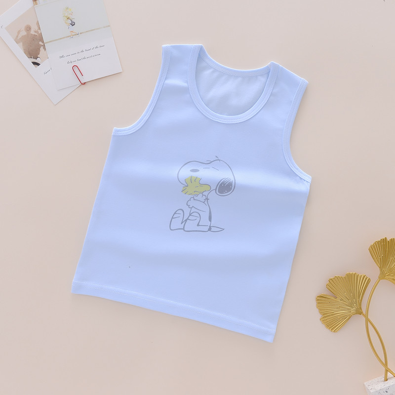 Baby Maggie cotton children's life year small vest autumn winter big red boy girl wearing boneless bottom red vest