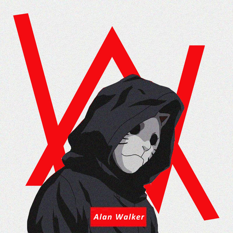 艾伦沃克fade同款连帽套头开衫卫衣男春季alan walker不加绒衣服_7折