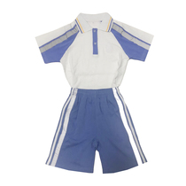 Dongguan Shilong Town Primary School School Uniform Summer Clothes Top