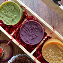 Silicone gel molds straight for DIY handmade soap Silicone Mold Soap transparent soap Turned Sugar Mold China Wind Mandarin Duck