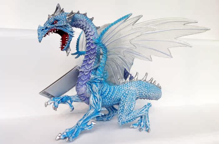 原装正品safari飞龙 冰龙10145 神话类精品模型玩具现货包邮特价