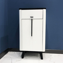 Hair salon special new hair salon tool cabinet net red barber shop with the same stainless steel display tool cabinet simple