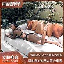 OceanMystery new black and white contrast bikini sexy three-point beach swimsuit womens classic swimsuit