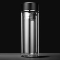 Double Glazed Cup Custom Lettering Logo Gift Event Commemorative Advertising Cup Insulation On-board Business Tea