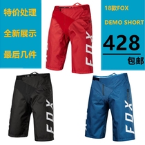 18 models of the United States FOX short pants DEMO SHORT mountain speed drop AM cycling pants sports casual shorts