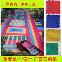 Suspended assembly floor Outdoor playground runway suspended floor Kindergarten special non-slip and anti-fall factory direct sales