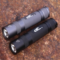 Flashlight eagle eye X2 portable small straight cylinder CRRE XML2U3 floodlight intense light 18650 mini bike light
