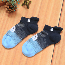 Autumn and winter womens socks cycling sports socks running fitness shallow socks boneless suture towel socks