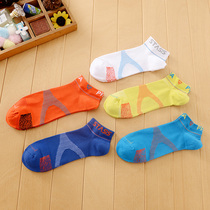 Men and women with the same riding sports socks quick dry breathable shallow socks men running fitness low socks women badminton