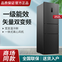 Ronshen capacitive sound BCD-252WD18NP refrigerator frequency-changing air-cooled frost-free energy saving BCD-255WKR2DYC