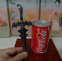 Cartoon Metal Sword Online Games Animation Related Hand Sabre Used Old Toys Physical Photo Movie Props