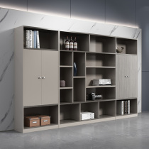 Boss Bookcase Background Cabinet Office Cabinet Containing Cabinet Close To Wall Wood Cabinet Partition Lockers Light Lavish Fashion