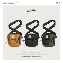 LAZY DAY original homemade retro slope shoulder bag male black bag lump shoulder bag leisure single shoulder bag tide card