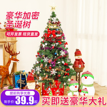 Christmas decorations Household tree 1 5 meters 1 8 simulation encryption Luxury package set Mini small ornaments