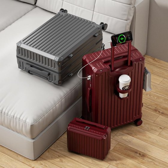 20-inch trolley box, mother suitcase, college student boarding suitcase, large capacity wedding trolley password box
20-inch trolley box, mother suitcase, college student boarding suitcase, large capacity wedding trolley password box