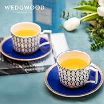 UK Wedgwood Gold Pink Year of Bone China Porcelain Afternoon Tea Cup Coffee Cup for Cup Suit Gift Box Newlywed Gift
