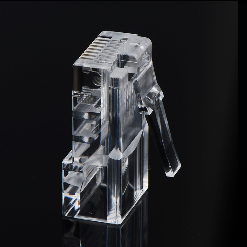 green union super five crystal head 100/50 pa rj45 network crystal head network cable connector network cable plug