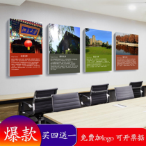 Education and training institutions wall painting decoration hanging painting tutorial class teachers creative stairs inspirational calligraphy and painting famous university painting