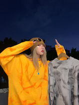 Zdyeing sweaters women loose outside wearing 2020 new autumn and winter knit round collar cover head long sleeve blouses