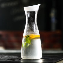 Acrylic plastic cold water cold water Juice home Pot restaurant Lemon duck billed bar tie pot large volume bottle Cup