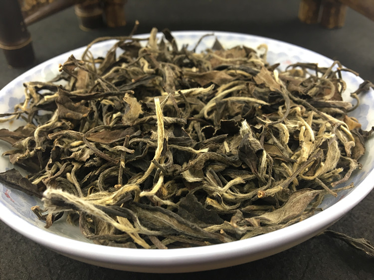 福鼎白茶白牡丹茶 散茶2001年高山纯野生白牡丹茶老白茶纯.