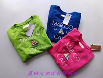 Womens Terry Sweater Spring Thin Section Embroidered Letters Casual Top Round Neck Pullover Long Sleeve Raglan Sleeve T-Shirt