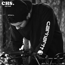 Carhartt khart main line K231 tooling long sleeve loose string armband couple round collar pullover tide TEE