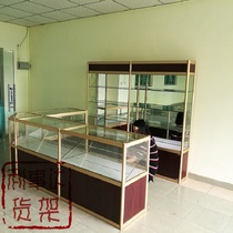 Custom smoke cabinet display cabinet display cabinet glass counter tobacco and wine cabinet Tobacco cabinet boutique display stand multi-function mobile