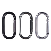 Outdoor climbing buckle Small aluminum alloy fast hook U-runway key buckle spring ring Hanging outside the backpack water cup