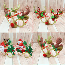 Christmas Gifts Adults Children Small Gifts Dress Supplies Seniors Snowman Eyes Frames Deer Corner Blindfold Decorations