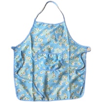 Foreign trade original single export to Japan spring and summer nylon printed apron cheap and good special price