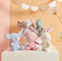 Fart ass Nins wool line animal paparazzi cute dinosaur rabbits Kaola pig elephant appeasement with sleeping doll toy