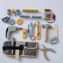 Fart Ass Outlet Puzzle Toy Boy Children Emulated Home Repair Kit Engineer Suit Toy