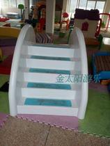 Factory large naughty Fort accessories childrens park parent-child toy combination toy water slide electric